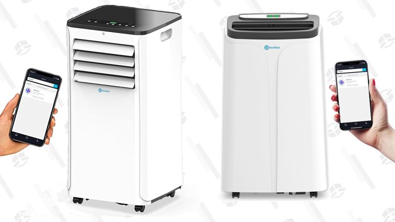 Unidad de aire acondicionado RolliCool con ruedas | AmazonGráfico: Erica Offutt